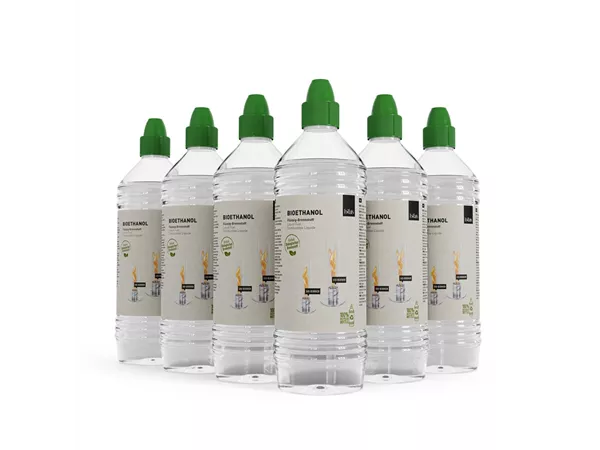 Bioethanol (6er Pack) Flüssig-Brennstoff Bioethanol (6er Pack) Flüssig-Brennstoff