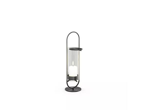 OVAL CANDLE 35 schwarz OVAL CANDLE 35 schwarz