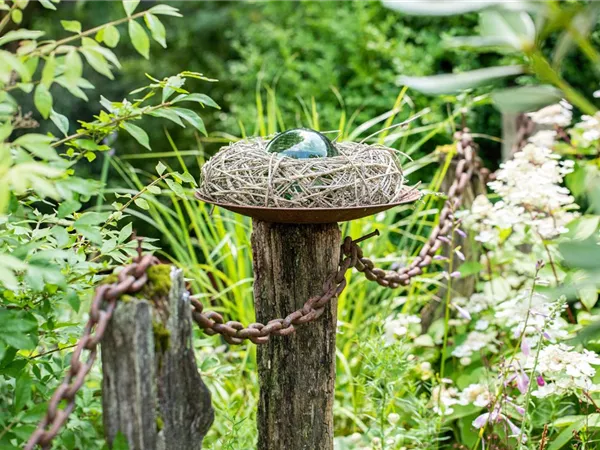 Gartengestaltung mit Dekor – fantasievolle Gartendekoration