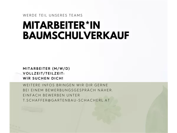 Baumschulverkauf
